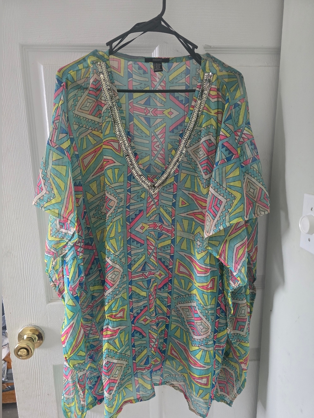 Colorful Beach Cover Up